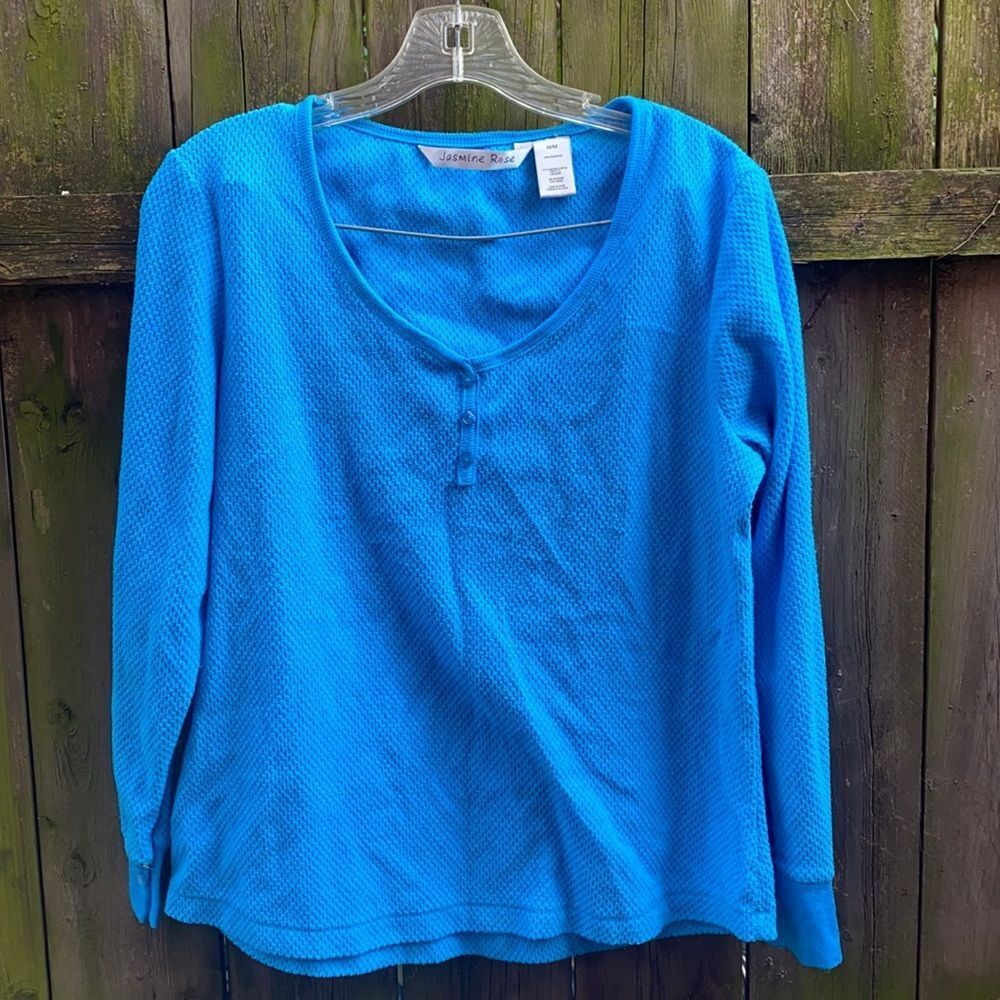 Jasmine Rose blue top sz. M